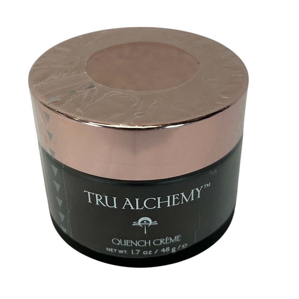 Tru Alchemy Quench Creme Daily Moisturizer 1.7oz Hyaluronix Bakuchiol Face Cream